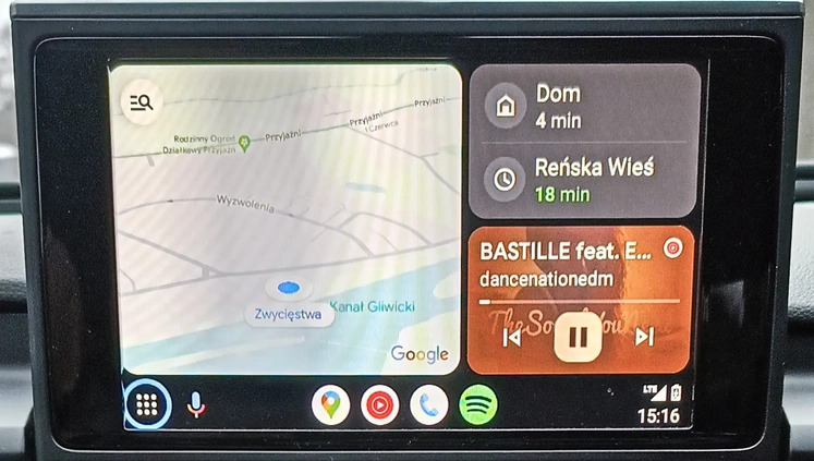 Audi A6 cena 79999 przebieg: 230000, rok produkcji 2015 z Koźmin Wielkopolski małe 379
